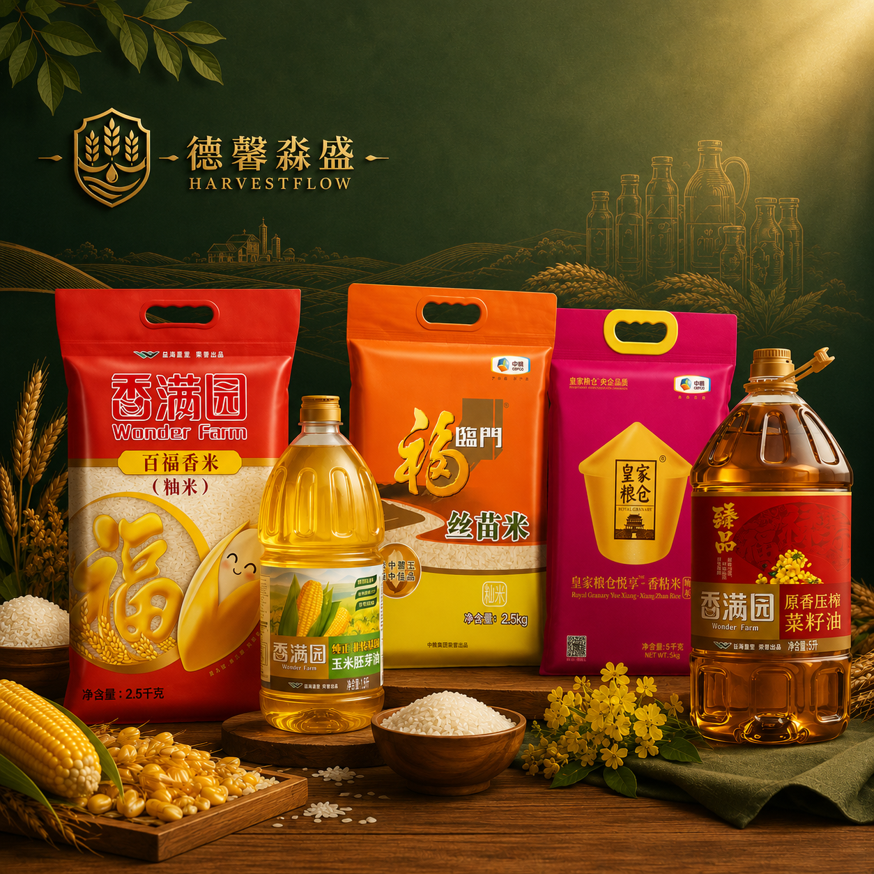 食用油产品与采购场景